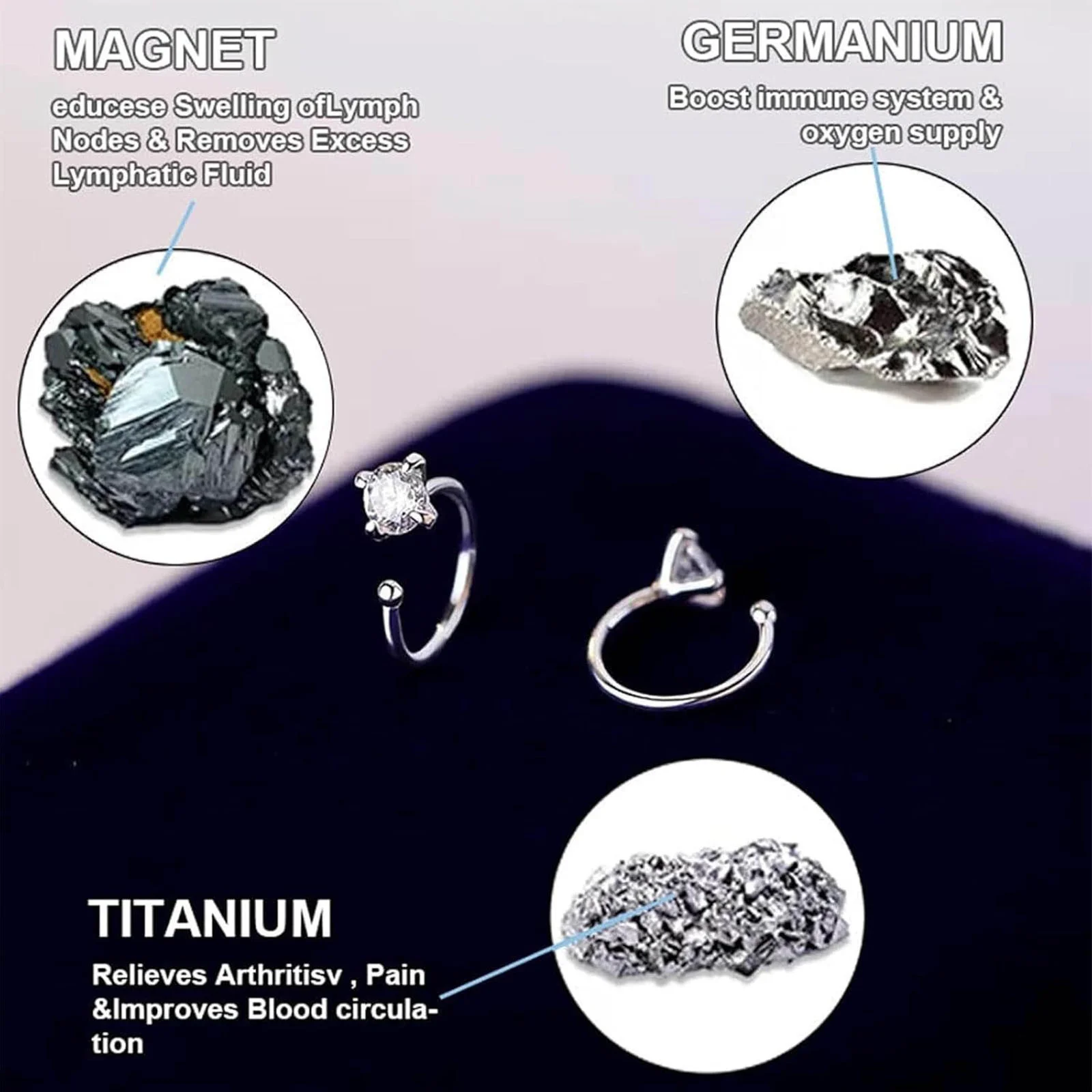 Wioihee Clearance Under $2.00 Half Hoop Earrings 925 Sterling Silver Tiny Huggie Hoop Small Comfy Half Hoop C Hoop Earrings for Women - Image 4